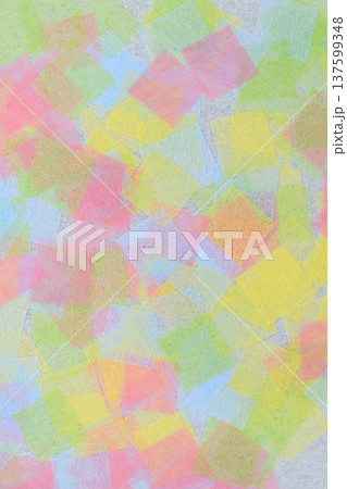 和紙によるメルヘンな世界【背景素材】 137599348