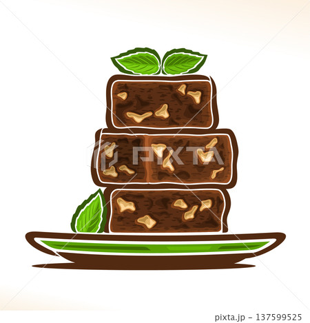 Vector logo for Brownie 137599525
