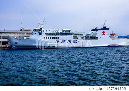 【新潟県_佐渡】佐渡汽船小木港 【新潟県_佐渡】佐渡汽船小木港 137599596