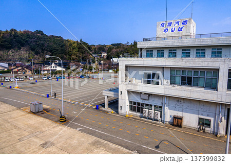 【新潟県_佐渡】船上からの小木港 137599832