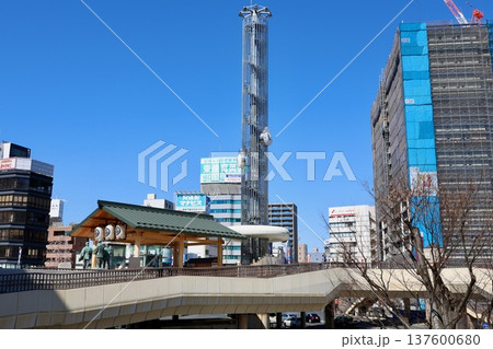 水戸駅の北口側 水戸駅の北口側 137600680
