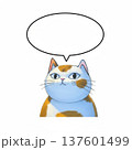 吹き出し猫 137601499