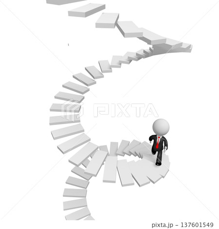3D vision concept, businessman 3D vision concept, businessman 137601549