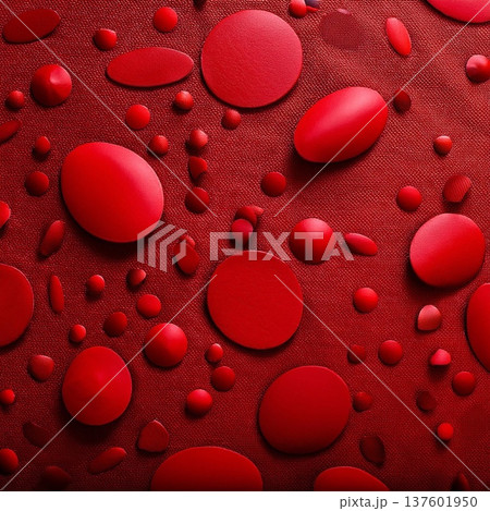 赤のテクスチャ 137601950