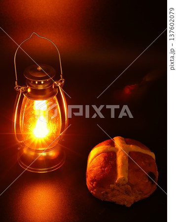 Lamp Lighting One Hot Cross Bun 137602079