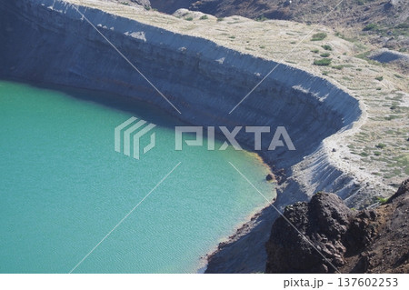 蔵王 御釜 望遠 蔵王 御釜 望遠 137602253