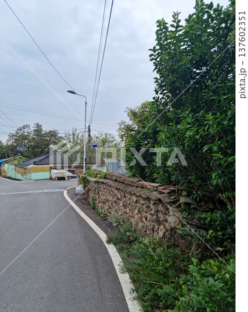 This is a Korean countryside landscape. This is a Korean countryside landscape. 137602351