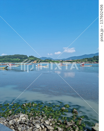 This is an island village with a view of the sea. 137602406