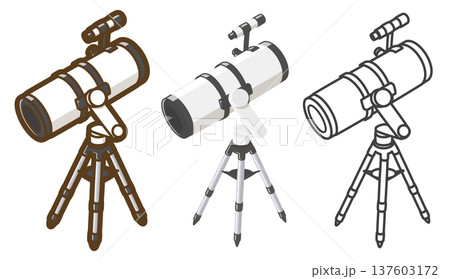 天体望遠鏡（反射式・経緯台） 137603172