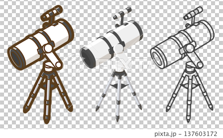 天体望遠鏡（反射式・経緯台） 137603172