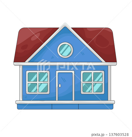 Illustration of house Illustration of house 137603528