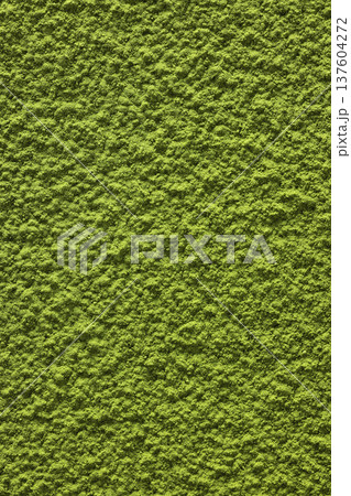 抹茶の粉末を敷き詰めた和風背景素材 抹茶の粉末を敷き詰めた和風背景素材 137604272