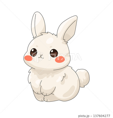 Illustration of rabbit のイラスト素材 [137604277] - PIXTA