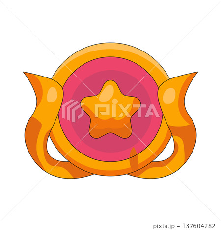 Illustration of badge  137604282