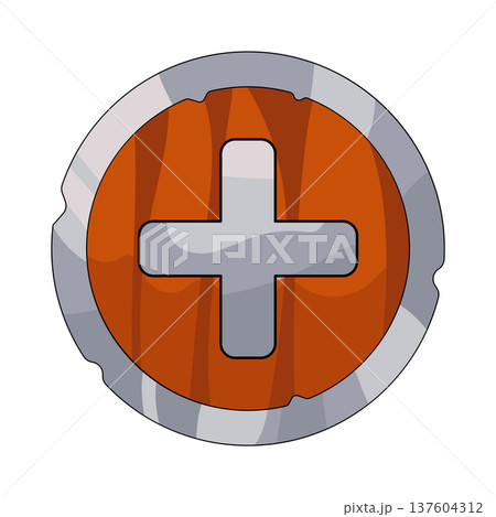 Illustration of plus button Illustration of plus button 137604312