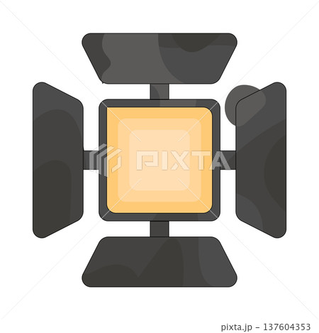 Illustration of spotlight  137604353
