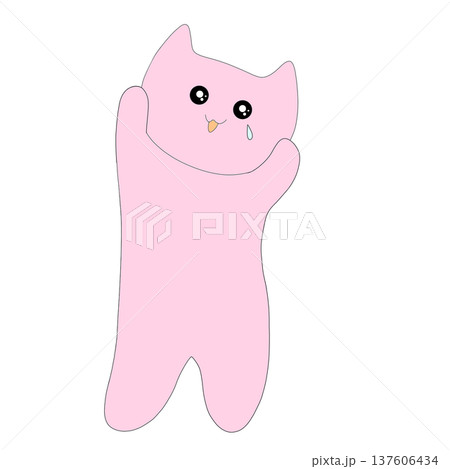 喜ぶ猫 137606434