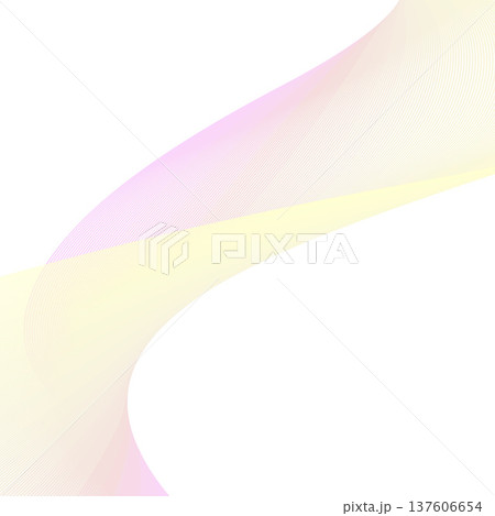 Abstract Pastel Wave Background with Fine Lines Abstract Pastel Wave Background with Fine Lines 137606654