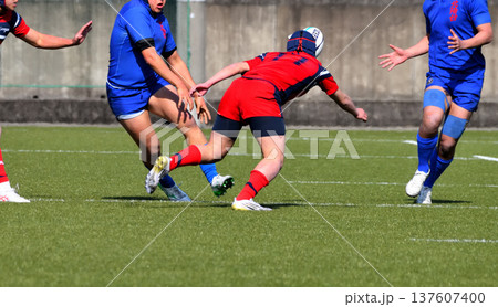 ラグビー、高校ラグビー 137607400