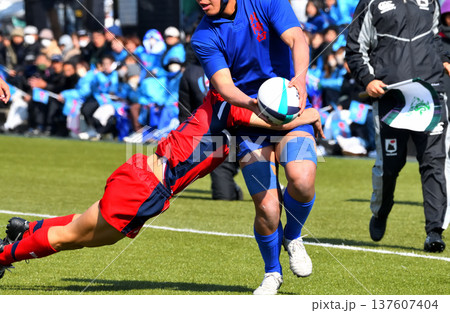 ラグビー、高校ラグビー 137607404