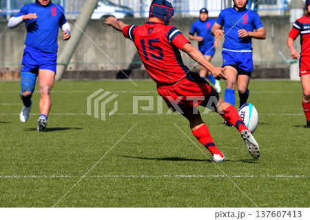 ラグビー、高校ラグビー 137607413
