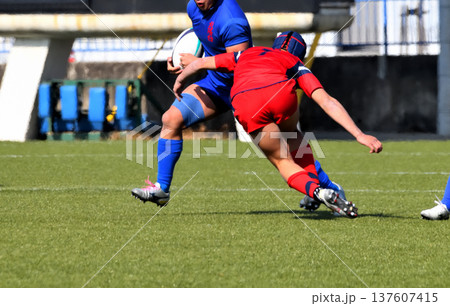 ラグビー、高校ラグビー 137607415