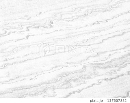 White marble with featuring classic veining patterns. 137607882
