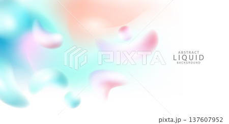 Abstract liquid wave background. Modern design vector illustration. Abstract liquid wave background. Modern design vector illustration. 137607952