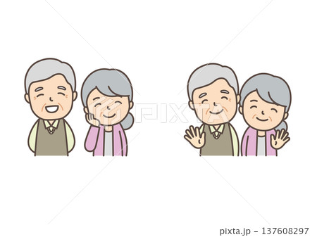 シニア夫婦 137608297