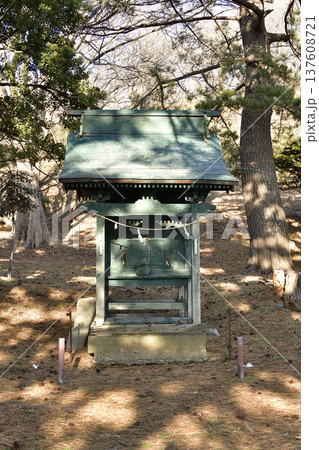 早春の北海道上ノ国町で石崎八幡神社境内の風景を撮影 早春の北海道上ノ国町で石崎八幡神社境内の風景を撮影 137608721