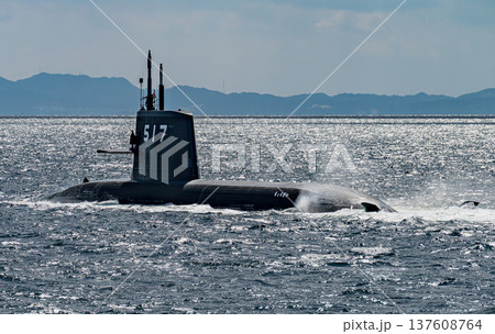 海上自衛隊 潜水艦ちょうげい 海上自衛隊 潜水艦ちょうげい 137608764