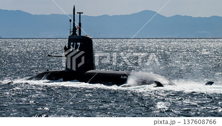 海上自衛隊 潜水艦ちょうげい 海上自衛隊 潜水艦ちょうげい 137608766