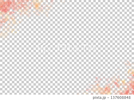 Smudged watercolor background material, pink frame Smudged watercolor background material, pink frame 137608848