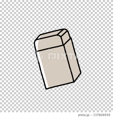 簡單的橡皮擦插圖 137608939