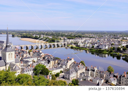 フランスのお城からの眺め　Château de Saumur 137610894