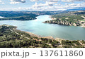Embalse del Negratin. Aerial Drone High Resolution Shot. Hot Springs Granada. Spain 137611860