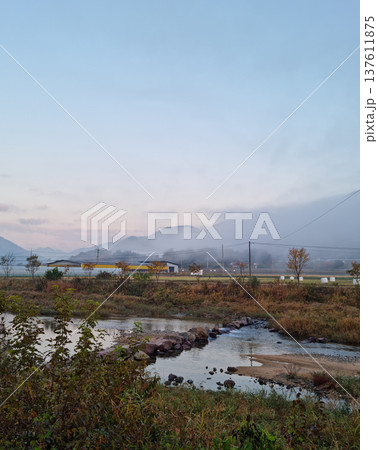 This is a riverside scenery in Mungyeong, Gyeongsangbuk-do, Korea. This is a riverside scenery in Mungyeong, Gyeongsangbuk-do, Korea. 137611875