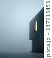 Minimalist Black Timber House in the Mist 137613453