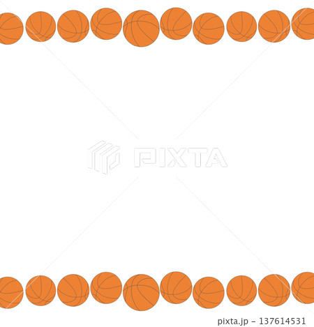 バスケットボールのフレーム 137614531