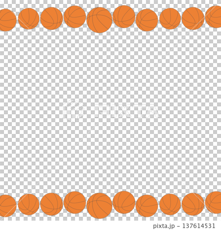 バスケットボールのフレーム 137614531