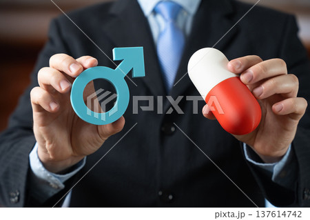 Men health. Male health and preventive care, including regular check-ups, diagnosis 137614742