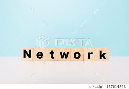 Networkブロック文字 137614868