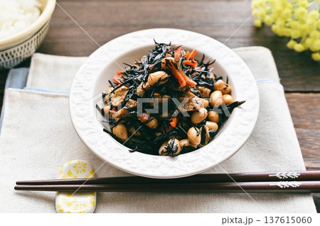 ひじきの煮物 ひじきの煮物 137615060
