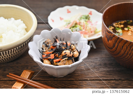 ひじきの煮物 ひじきの煮物 137615062