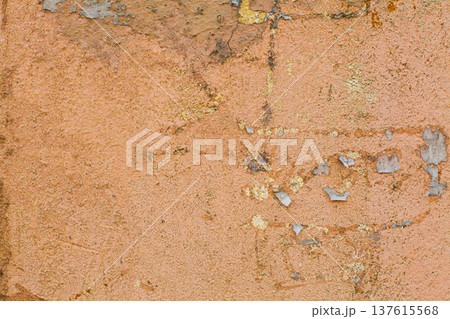 Orange retro and vintage wall background Orange retro and vintage wall background 137615568