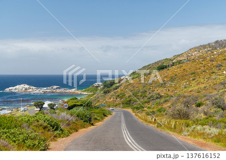 Ocean road in South Africa Ocean road in South Africa 137616152