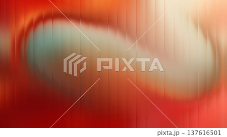 Futuristic distortion texture with vertical blur lines and vibrant luminous flow 137616501