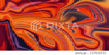 Futuristic distortion texture with vibrant luminous motion Futuristic distortion texture with vibrant luminous motion 137616532