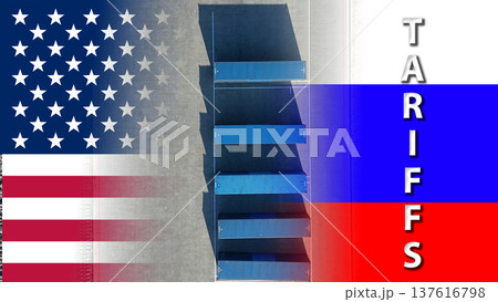 USA Russia Tariffs trade war sanctions and economic pressure 137616798