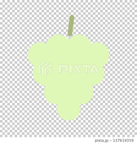 馬斯喀特簡約圖示（淺綠色扁平化） 137619359